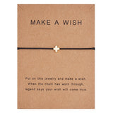 Wish Card Adjustable Hand-woven Rope Bracelet